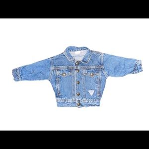 Vintage Guess denim jacket true to size 18 months #rare